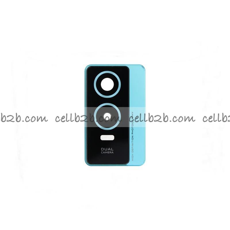 Cristal Cámara + Marco Para VIVO Y76 5G V2124 Azul