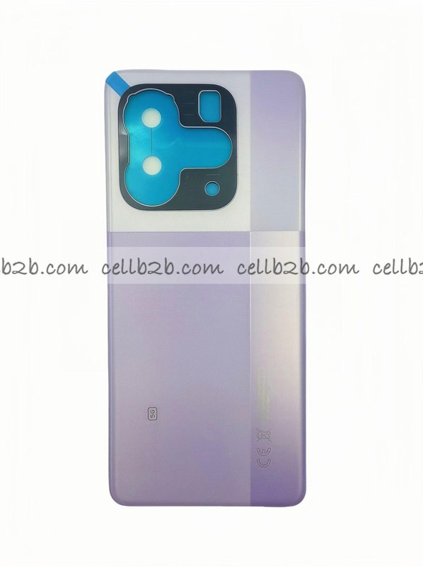 Tapa Trasera para Xiaomi Redmi Note 14 Pro 5G Lila ORI (CON LENTE)