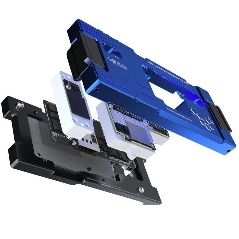 MIJING C17 Estante de Prueba en Capas de Placa Madre para iPhone X / XS / XS Max