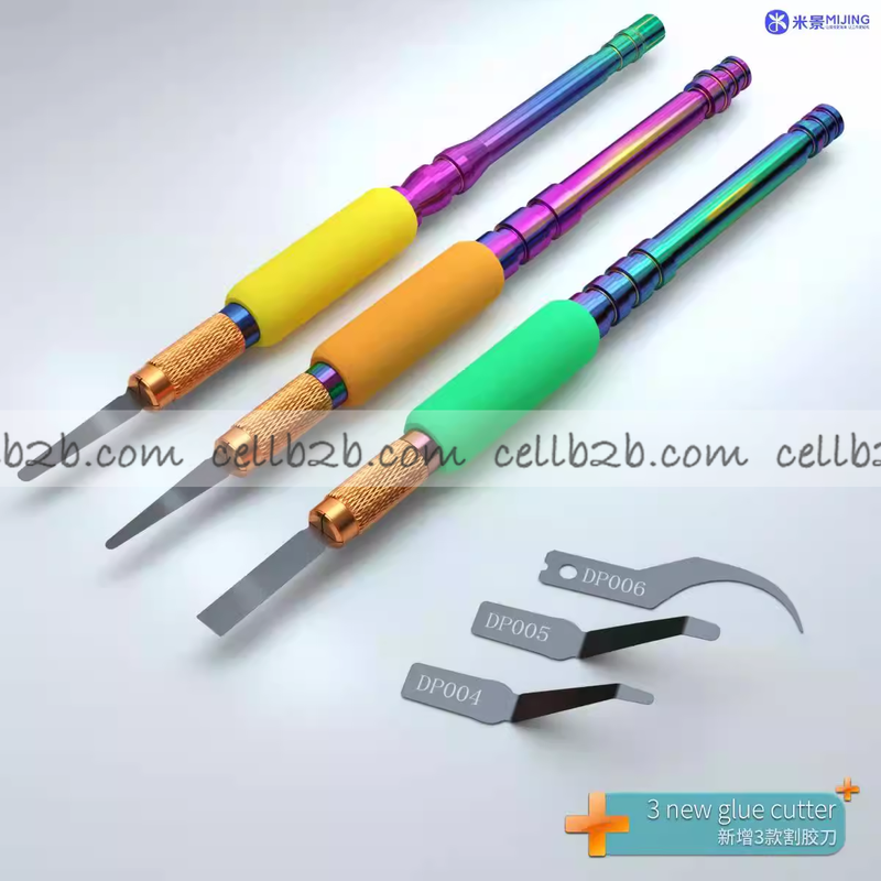 MIJING Set de Cuchillos para Quitar Pegamento