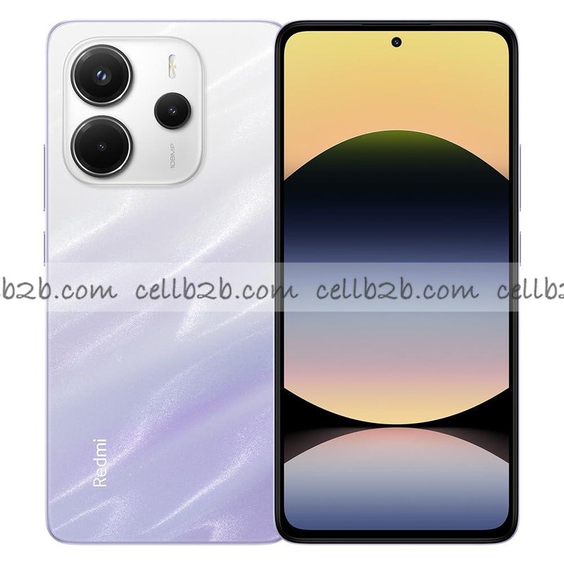*Móvil Xiaomi Redmi Note 14 4G 8+256GB Lila