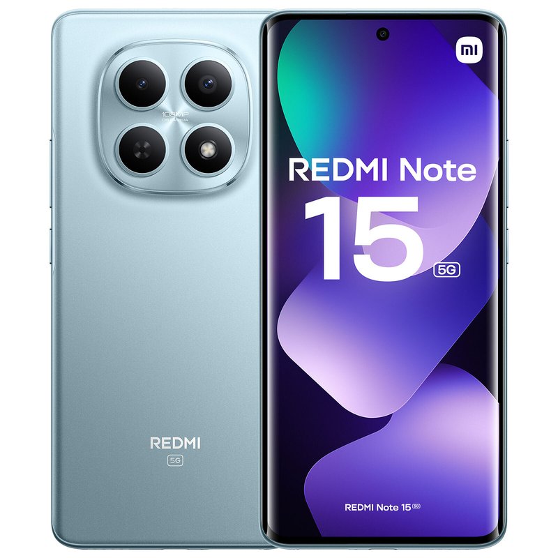 *Móvil Xiaomi Redmi Note 15 5G 8+256GB Azul
