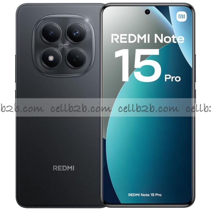 *Móvil Xiaomi Redmi Note 15 Pro 5G 256GB Negro