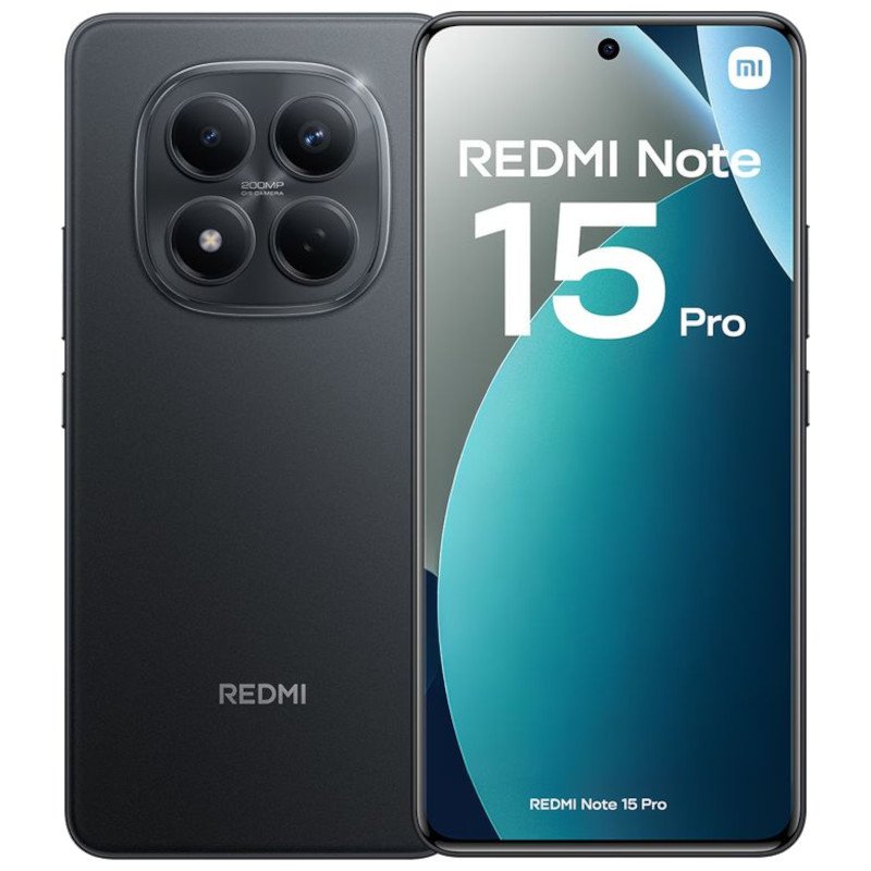 *Móvil Xiaomi Redmi Note 15 Pro 4G 256GB Negro