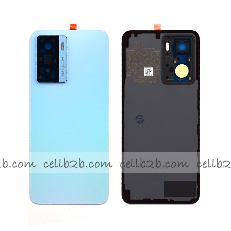 Tapa Trasera OPPO A57S Azul Cielo CON LENTE