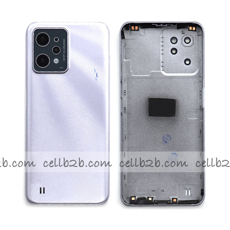 Tapa Trasera  Realme C31 Plateada CON LENTE