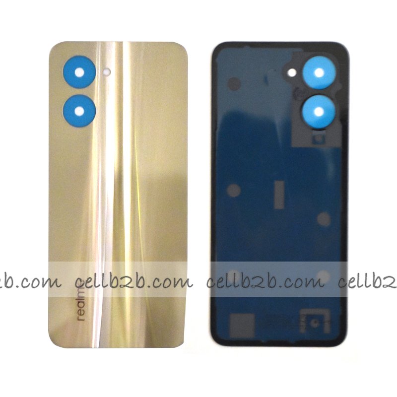 Tapa Trasera  Realme C33 Dorada