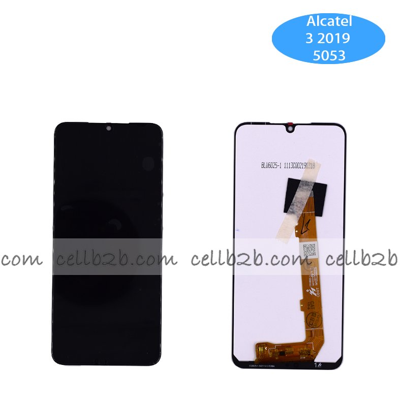 Original Pantalla Alcatel 3 2019 5053 Negra Completa LCD+Táctil