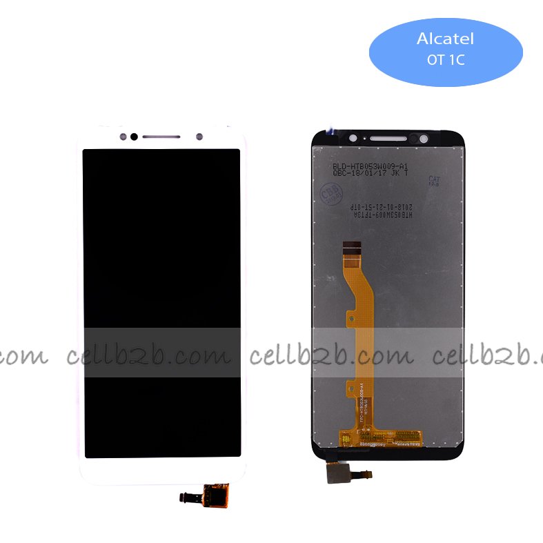 Original Pantalla Alcatel OT 1C Blanca Completa LCD+Táctil