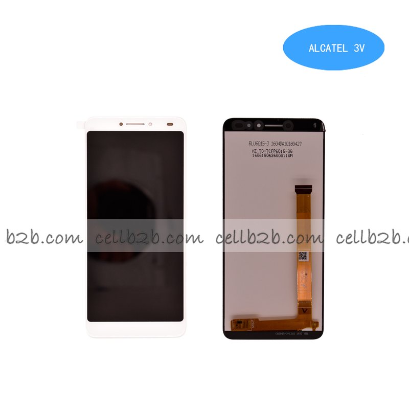 Original Pantalla Alcatel OT 3V Blanca Completa LCD+Táctil