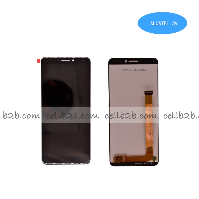 Original Pantalla Alcatel OT 3V Negra Completa LCD+Táctil