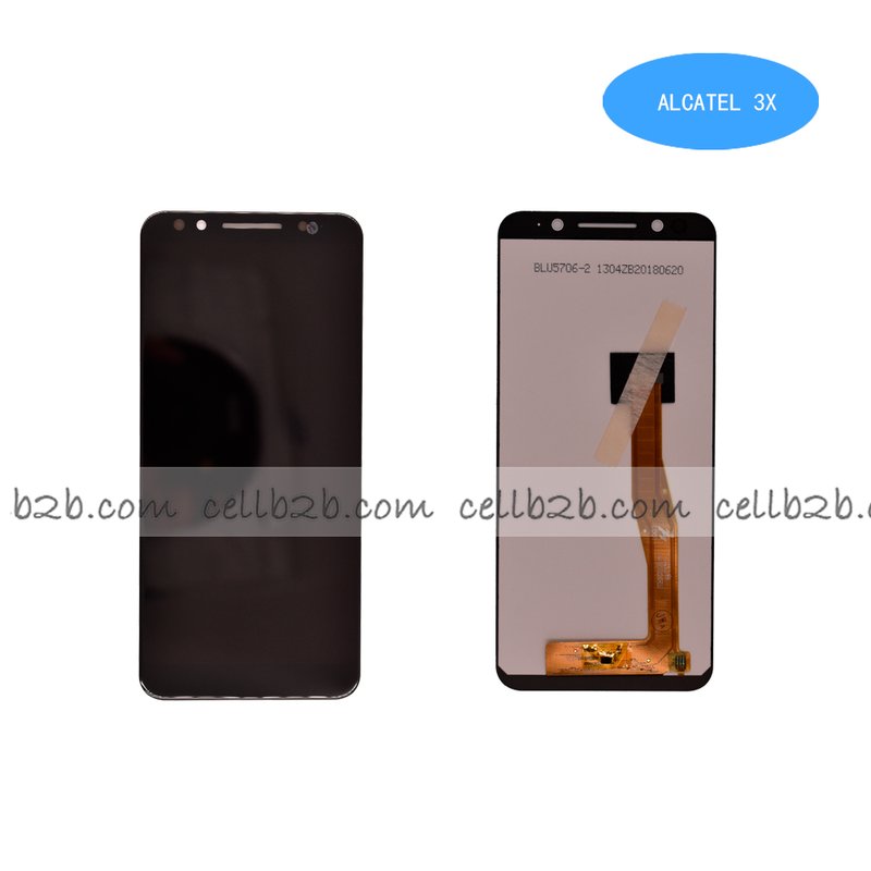 Original Pantalla Alcatel 3X 5058 / 5058Y / 5058A / 5058J / 5058T / 5058I 5.7 Negra Completa LCD+Táctil