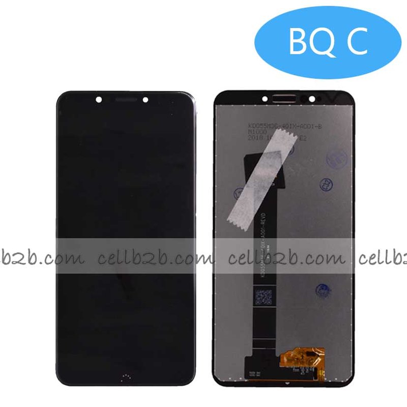 Original Pantalla BQ C Negra Completa LCD+Táctil