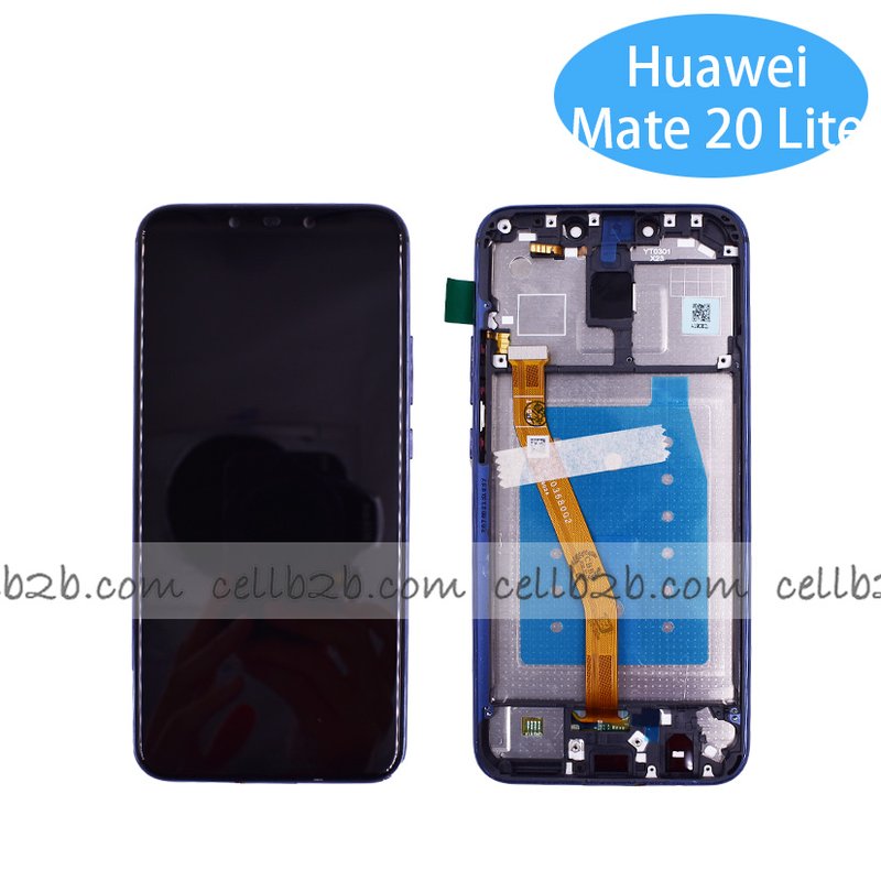 Original Pantalla Huawei Mate 20 Lite Azul con Marco Completa LCD+Táctil