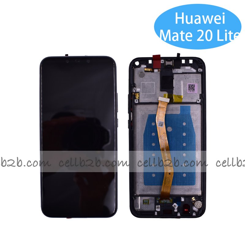 Original Pantalla Huawei Mate 20 Lite Negra con Marco Completa LCD+Táctil