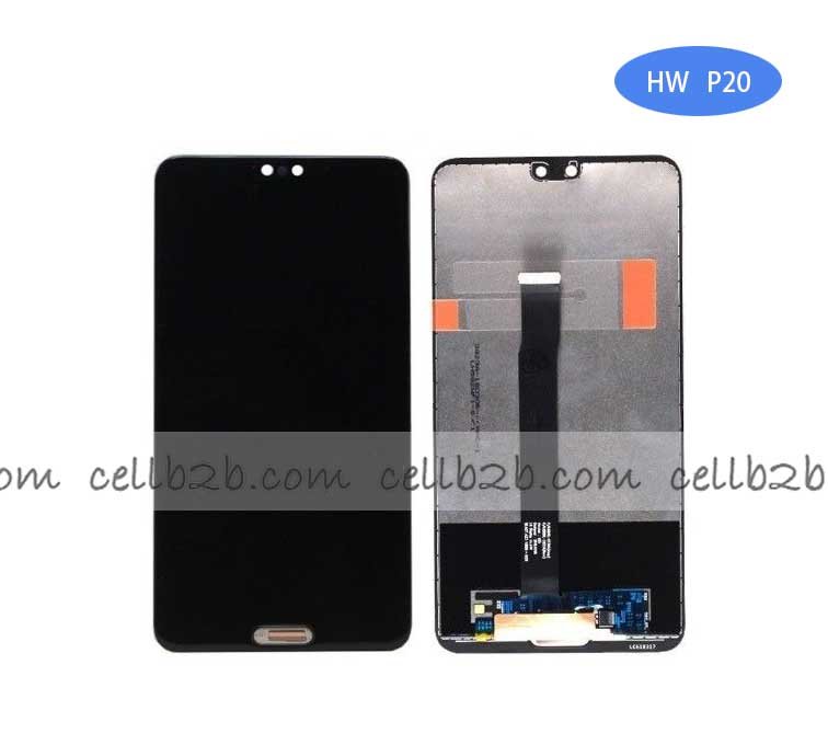 Original Reparada Pantalla Huawei P20 Negra Completa LCD+Táctil