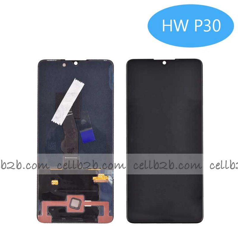 Pantalla Huawei P30 OLED Negra SIN MARCO Completa LCD+Táctil (NO LLEVA AURICULAR)