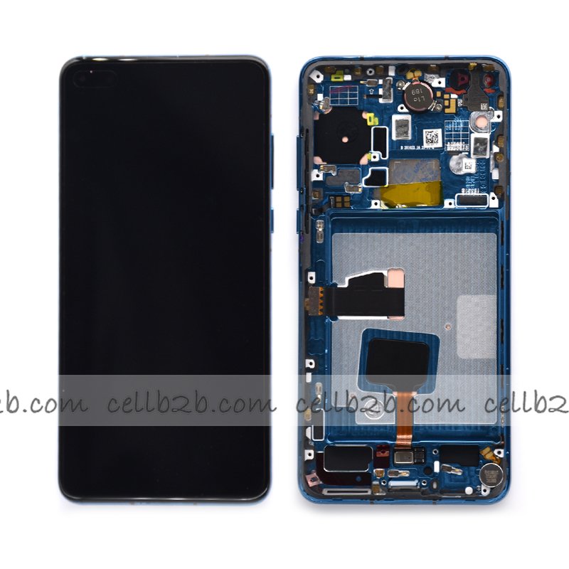 Original Pantalla Huawei P40 Azul con Marco Completa LCD+Táctil