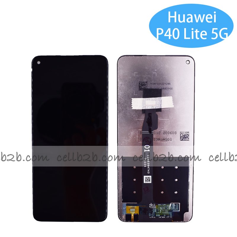 Original Pantalla Huawei P40 Lite 5G Negra Completa LCD+Táctil