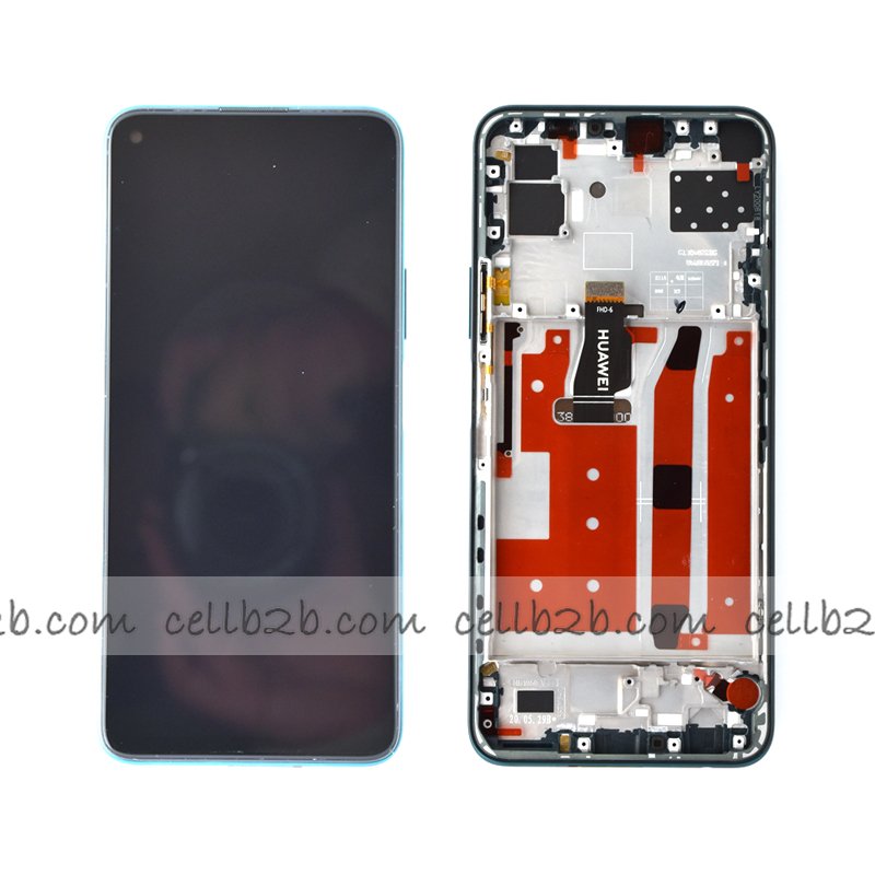 Original Pantalla Huawei P40 Lite 5G Verde con Marco Completa LCD+Táctil