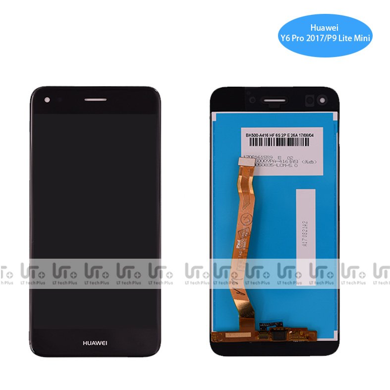 Original Pantalla Huawei Y6 Pro 2017/P9 Lite Mini Negra Completa LCD+Táctil