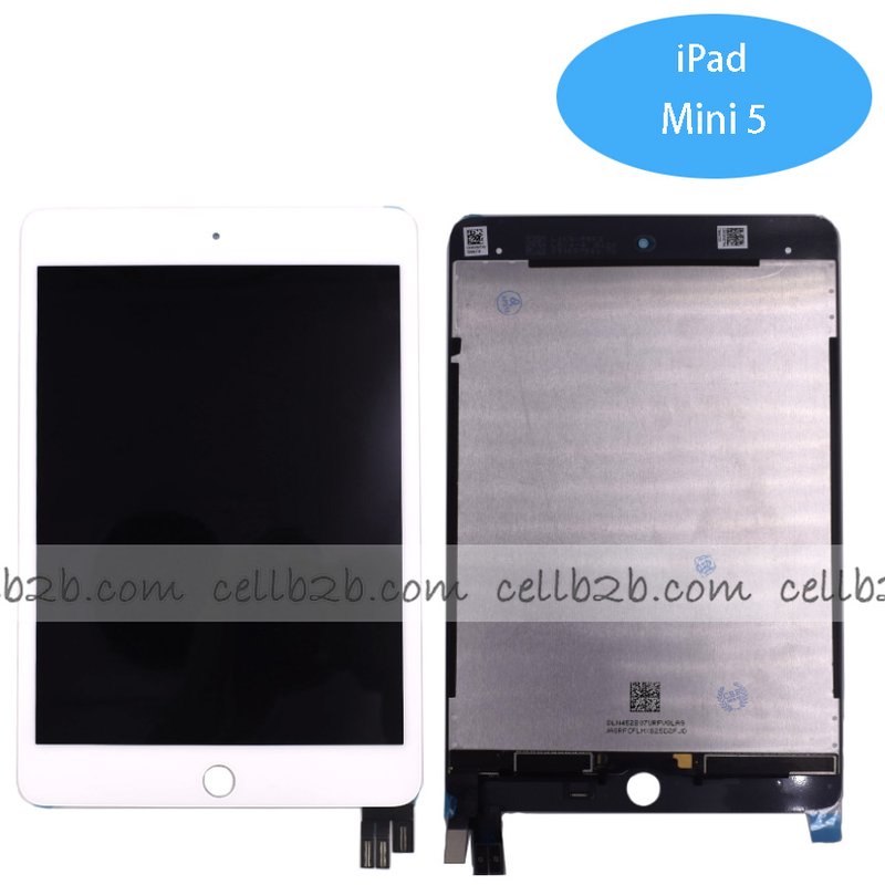 Original Reparada Pantalla iPad Mini 5  A2133 A2124 A2126 A2125 Blanco Completa LCD+Táctil
