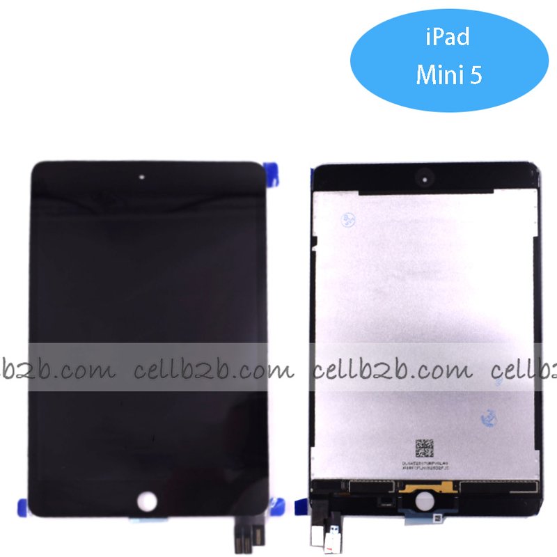 Original Reparada Pantalla iPad Mini 5 A2133 A2124 A2126 A2125 Negro Completa LCD+Táctil