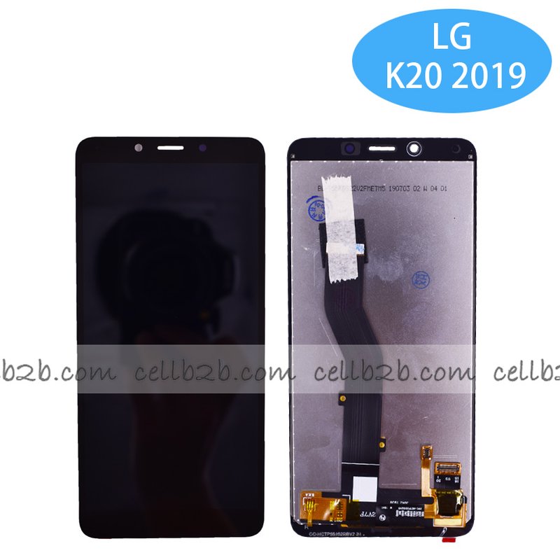 Original Pantalla LG K20 2019 Negro Completa LCD+Táctil