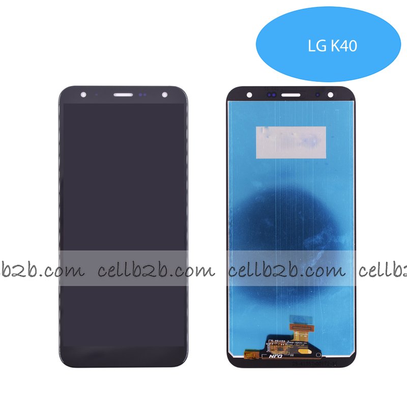 Original Pantalla LG K40 Negra Completa LCD+Táctil