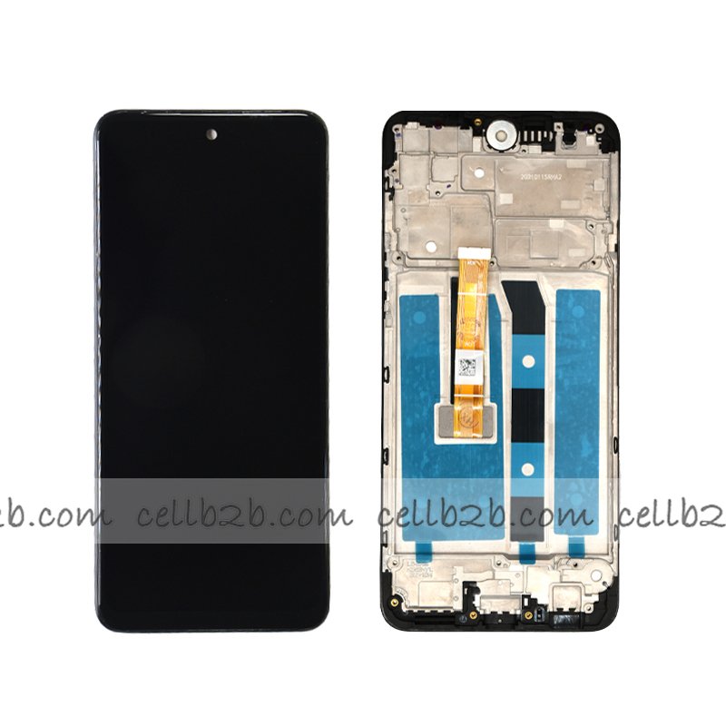 Original Pantalla LG K42 Negro CON MARCO Completa LCD+Táctil