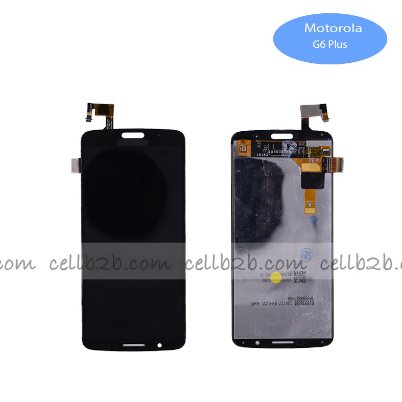 Original Pantalla Moto G6 Plus Negra Completa LCD+Táctil