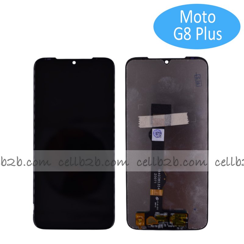Original Pantalla Moto G8 Plus Negra Completa LCD+Táctil