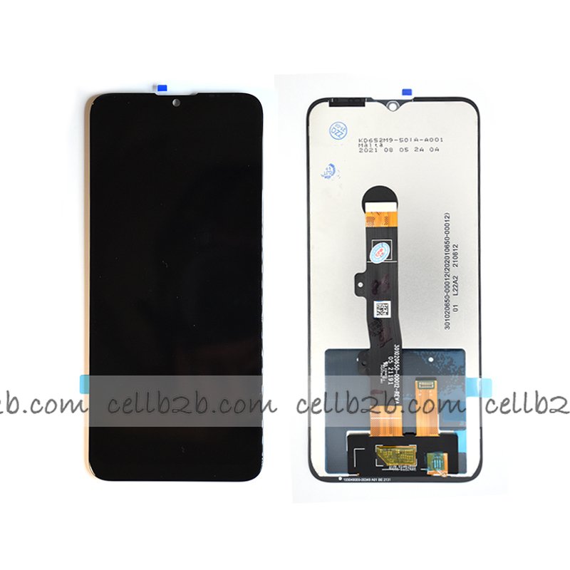 Original Nuevo Pantalla Motorola Moto E7 / E7 Power Negra Completa LCD+Táctil