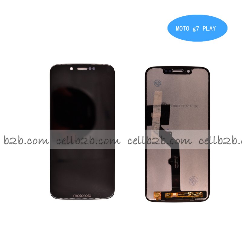 Original Pantalla Motorola Moto G7 Play Negra Completa LCD+Táctil