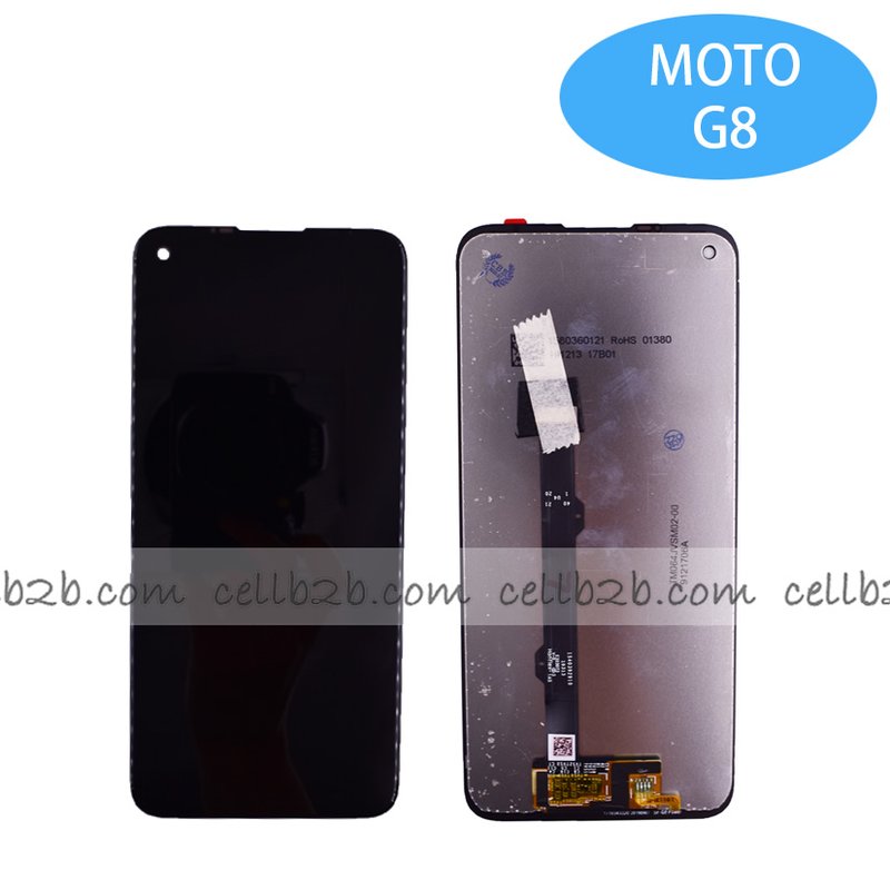 Original Pantalla Motorola Moto G8 Negra Completa LCD+Táctil