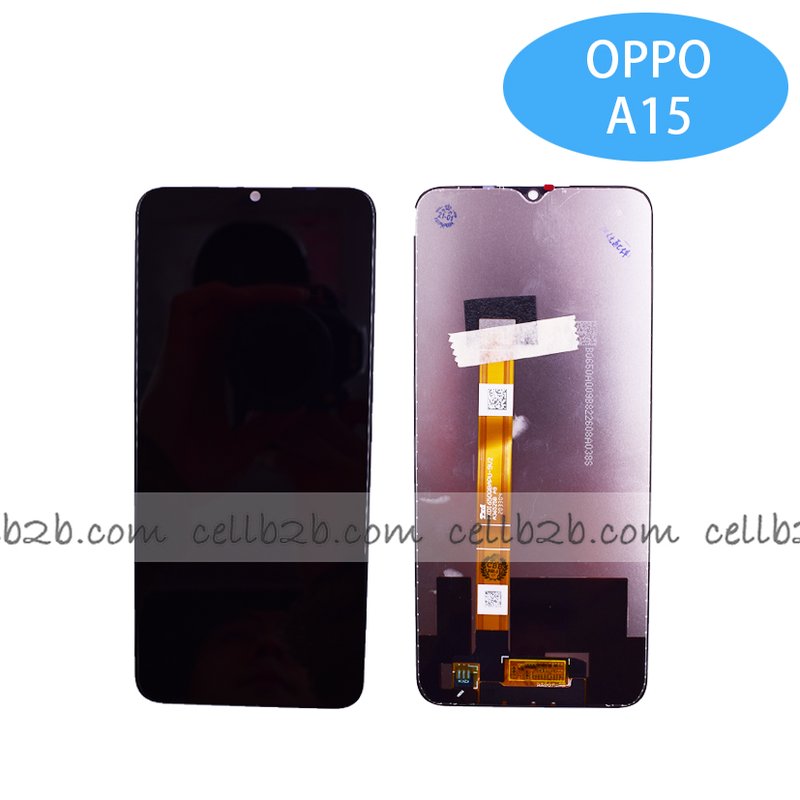 ORIGINAL  Pantalla OPPO A15 Negra Completa LCD+Táctil