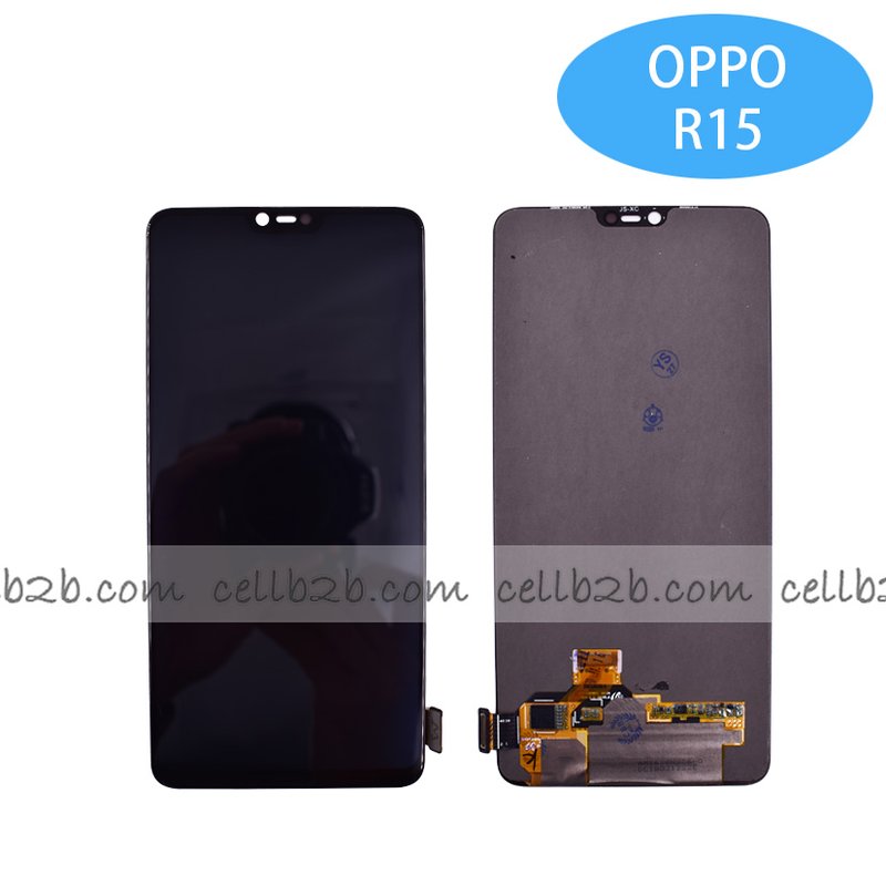 Original Pantalla OPPO R15 Negra Completa LCD+Táctil