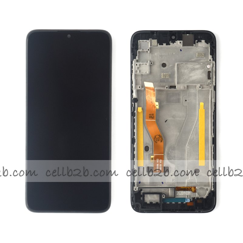 Original Pantalla TCL 205 Negra CON MARCO Completa LCD+Táctil