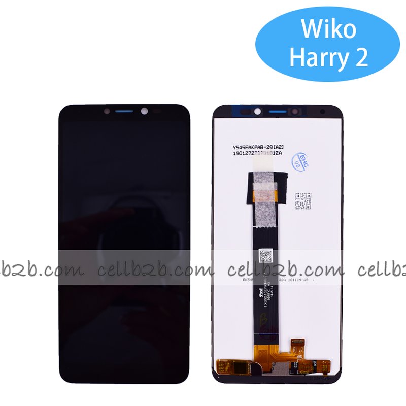 Original Pantalla Wiko Harry 2 Negra Completa LCD+Táctil