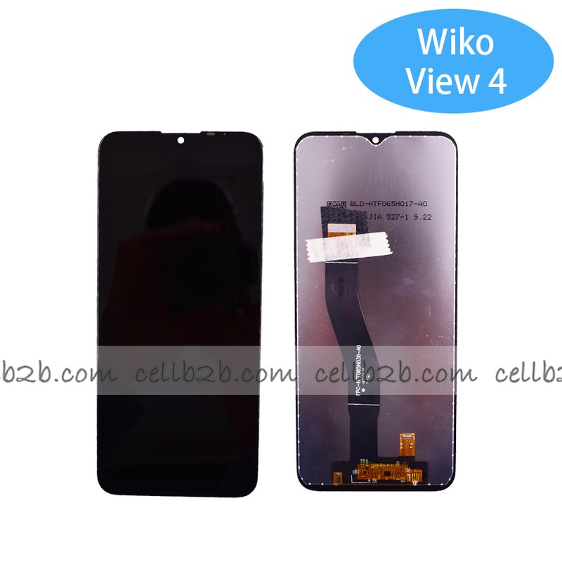 Original Pantalla Wiko View 4 / View 4 Lite Negra Completa LCD+Táctil
