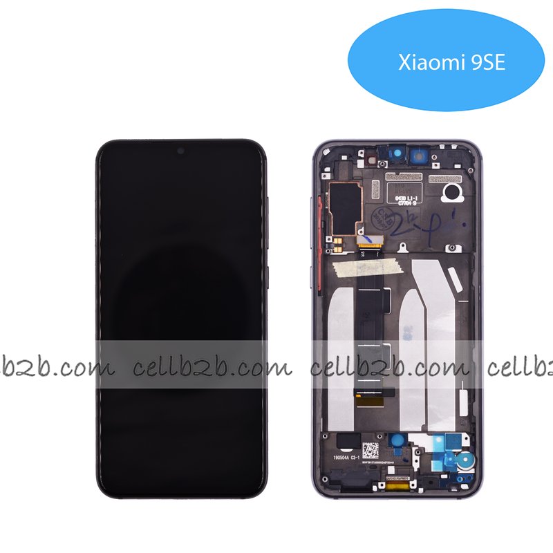 Pantalla Xiaomi Mi 9SE Negra OLED Con Marco Completa Tactil+LCD