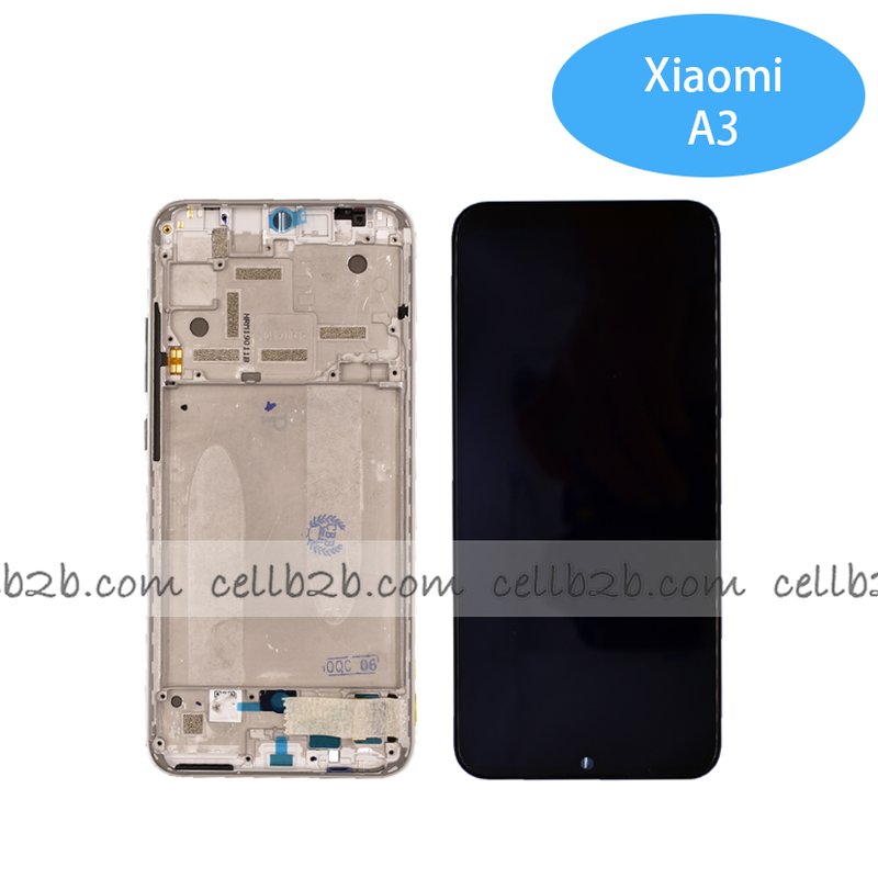 Original Nueva pantalla XIAOMI  Mi A3/CC9E con Marco Blanco