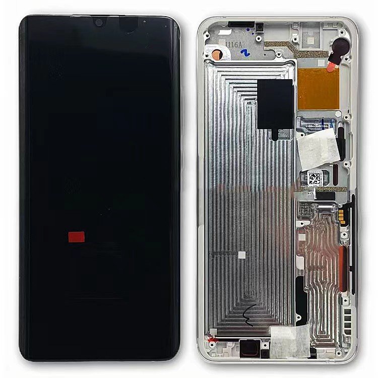 Original Pantalla Xiaomi Mi Note 10 / CC9 Pro / Note 10 Pro / Note 10 Lite Blanco con Marco Completa LCD+Táctil