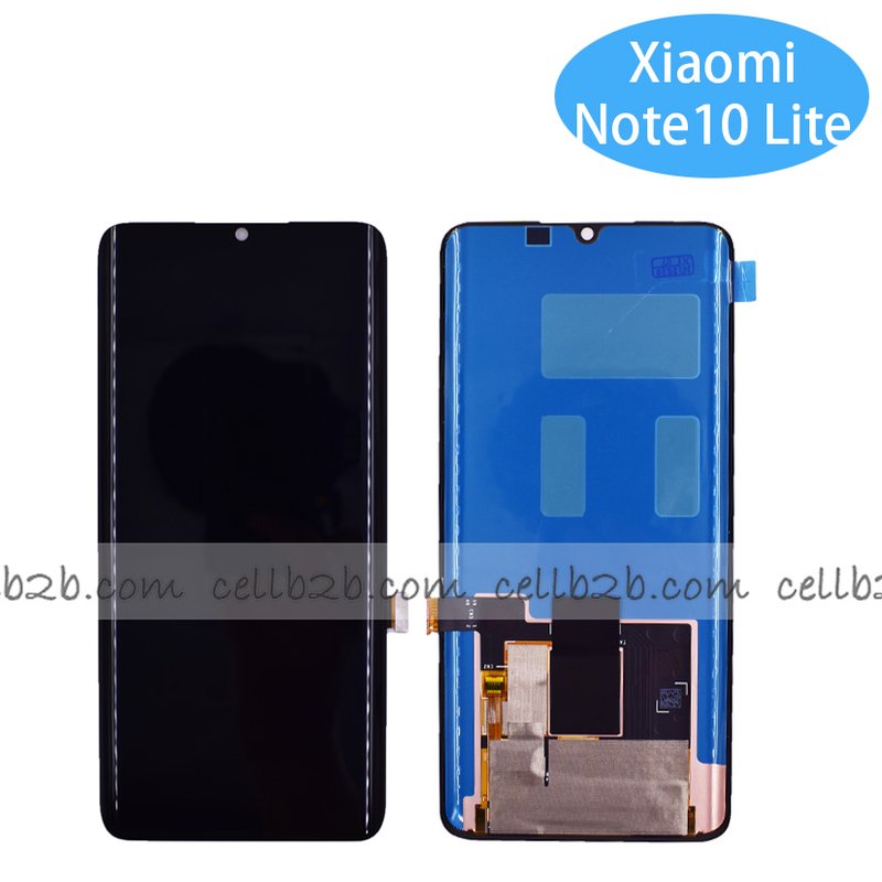 Original Nueva Pantalla Xiaomi Mi Note 10 / Mi Note 10 Lite / CC9 Pro / Note 10 Pro Negra Completa LCD+Táctil