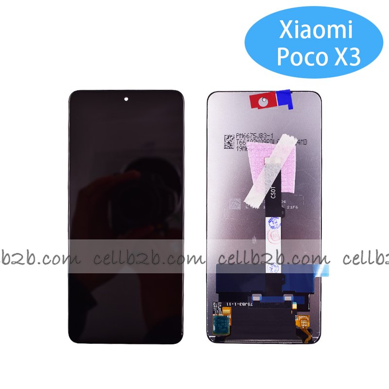 Original  Pantalla Xiaomi Pocophone X3 / X3 NFC / X3 PRO / Mi 10T Lite 5G / Redmi Note 9 Pro 5G Negra Completa LCD+Táctil