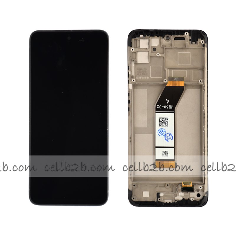 *Pantalla Original Xiaomi Redmi 10 2021 Negra con Marco Completa LCD+Táctil SERVICE PACK