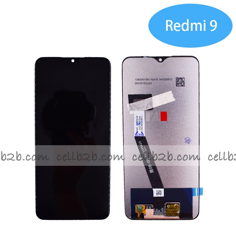 Original Pantalla Xiaomi Redmi 9 Negra Completa LCD+Táctil