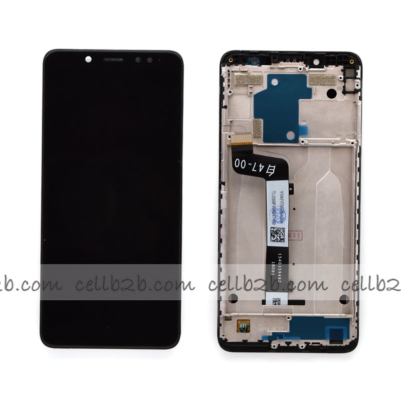 Original Pantalla Xiaomi Redmi Note 5 / Note 5 Pro Negra con Marco Completa LCD+Táctil