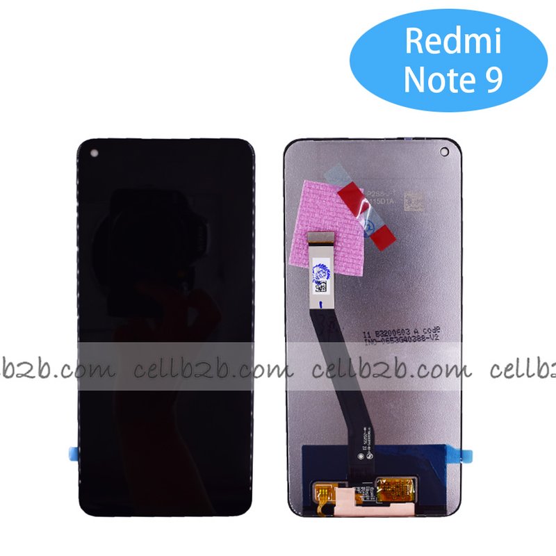 Original Reparada Pantalla Xiaomi Redmi Note 9 Negra Completa LCD+Táctil