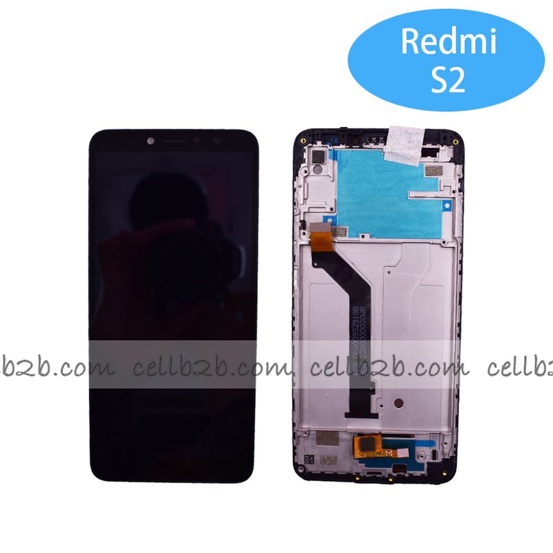 Original Pantalla Xiaomi Redmi S2 Negra con Marco Completa LCD+Táctil